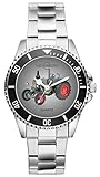 3 ATM Water Resistant Geschenk für Lanz Ackerluft Bulldog Traktor Trecker Fans Fahrer Kiesenberg Uhr 2690