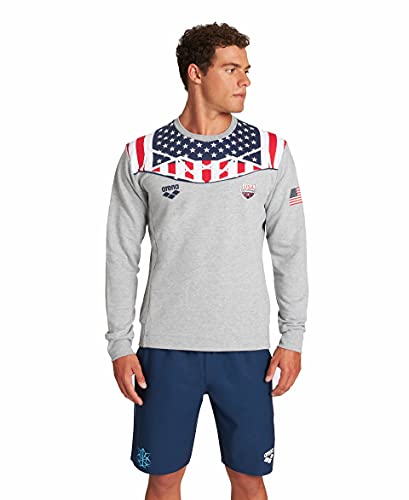 Arena M OG Crew Sweat maillot de survêtement homme noir en coton