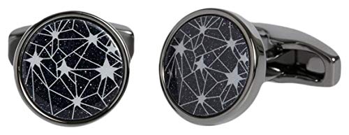 Simon Carter Mancuernillas Galaxy Goldstone Azul
