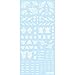 HiQ Parts Tattoo Decal 02 Single Scull White Input Plastic Model Decals TTD-02-WHI
