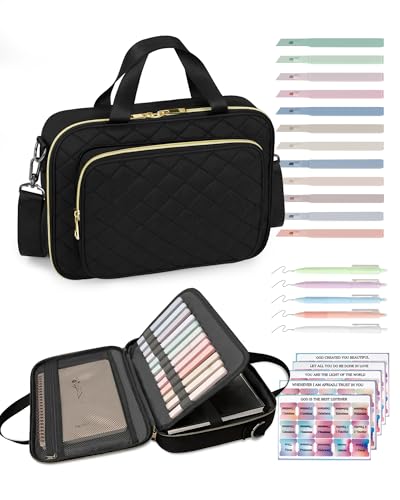 Bible Cover Case for Women - Bible Study Supplies, Bible