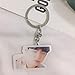Produktbild CAR-TOBBY Neu Cartoon Kpop Acryl Schlsselanhnger Jungkook V Jimin Haar Ball Schlsselring Schlsselanhnger Tasche Anhnger Zubehr - H01
