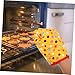 PRETYZOOM 2Pcs Heat Resistant Quilted Oven Mitts for Cooking and Grilling Thickened BBQ Gloves for Enhanced Protection Comfortable Kitchen Safety Mitts Essential Baking Tool for Home