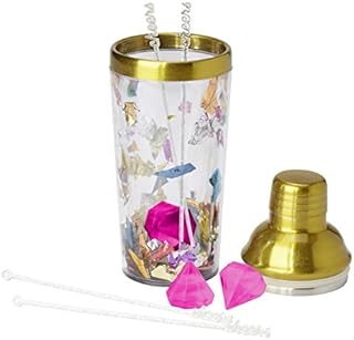 C.R. Gibson DCS-20861 Cocktail Shaker Set - Acrylic