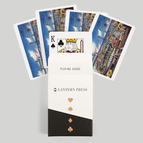 Baraja de cartas Póker Wildwood New Jersey 52 cartas miniatura 6