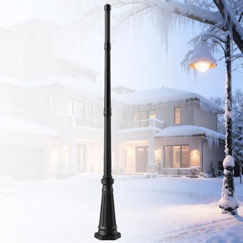 BeoYjVon 79in Cast Aluminum Lamp Post