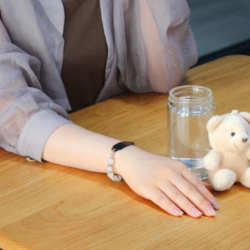 Image of Interchangeable DIY Semi-Finished Medical Alert Bracelet - 8mm Natural Stone Bead Adjustable Dual-Use Bracelet - YA5062
