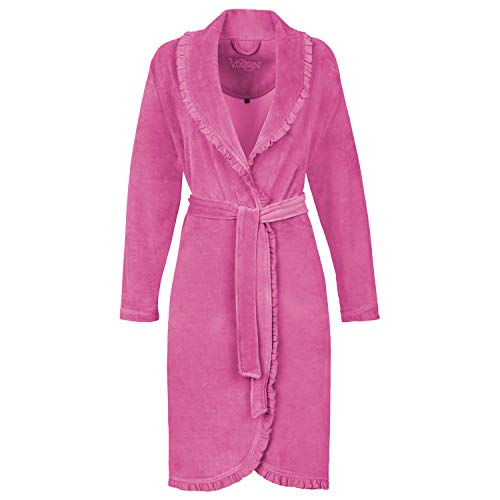 Preisvergleich Produktbild Vossen Damen Bademantel Ariel orchideé, m