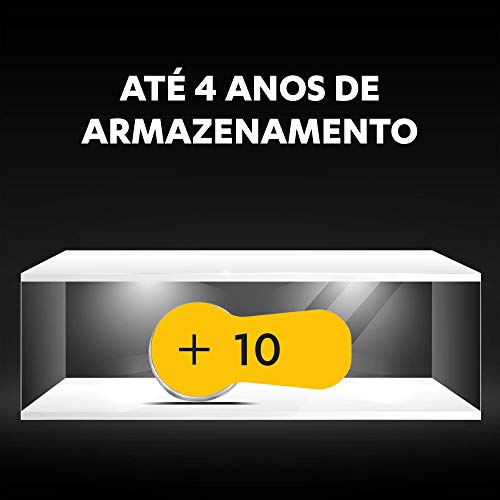 Pilha Auditiva nº 10 DURACELL com 6 unidades