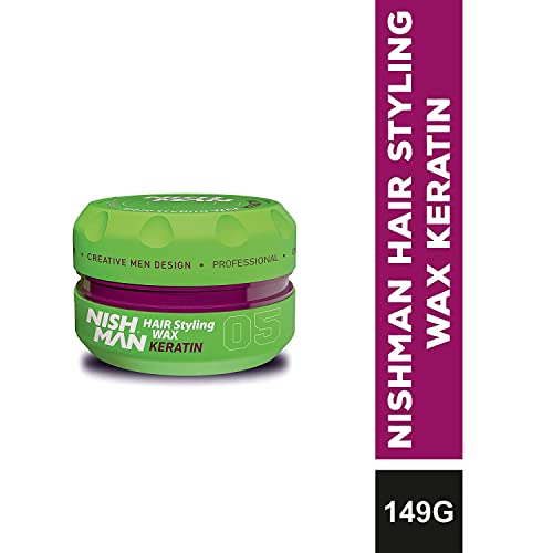 Nishman Hair Styling Series (05 Keratin Aqua Wax, 150Ml) #TOP1