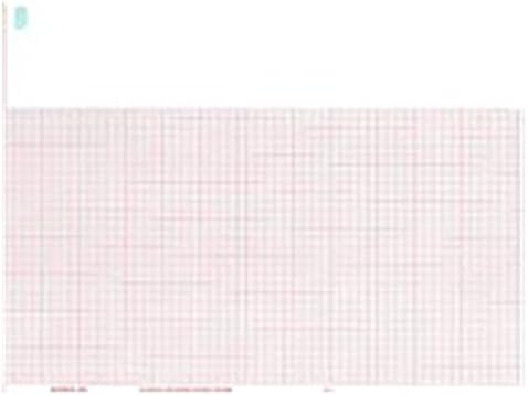 WP000-PT -7868 7868 Paper EKG/ECG f/E35I/50 8.5x11" Red Grid 200/Pk Burdick