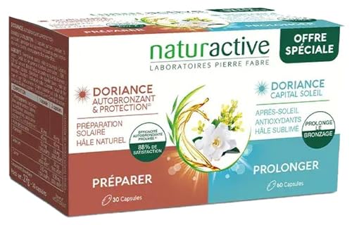 Naturactive Doriance Autobronzant & Protection 30 Capsules + Capital Soleil 60 Capsules