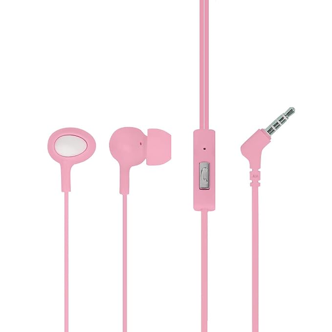 MINISO Pea Earphone with Mic inEar Headphones Comfortable Earbuds Cute