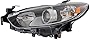 Evan-Fischer Headlight Assembly Compatible with 2014-2017 Mazda 6 Halogen Driver Side