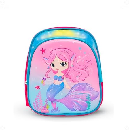 Mochila Pré-Escolar Infantil com Personagens 14x26x31cm Resistent...
