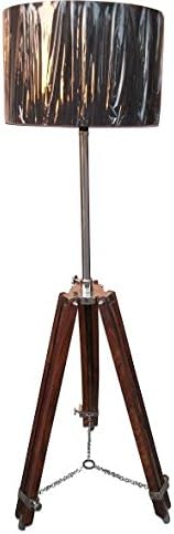 Nautical Hub Rustic Handmade Tripod Floor Lamp Modern Designer Classic