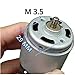 1PCS RS-775VC-7517 Motor High DC18V 18200RPM High Speed Violence Power Tool Motor