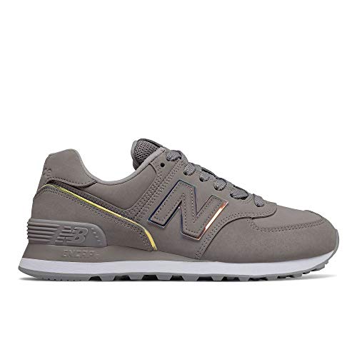 Image of New Balance Kids 574 New-b V2 Familiar Ground Hook and Loop Sneaker