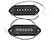 Black P90 High Power Sound Neck Bridge Dogear Pickup Soapbar Pickups Set