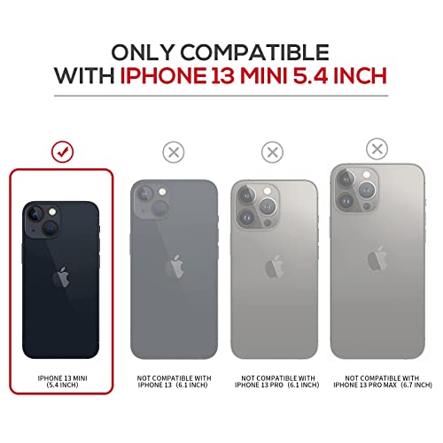 Frunimall Custodia magnetica per iPhone 13 Mini