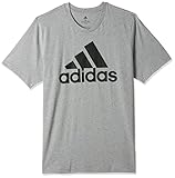 Cuello redondo adidas GK9123 M BL SJ T T-Shirt Men\'s Medium Grey Heather/Black L