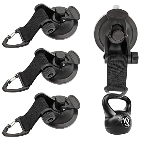 Suction Cup Hooks, Suction Cup Set, Camping Suction Cup with Hooks, Suction Cup for Household Workshop Car Awnings, Awnings, Tarpaulins, Car Tensioners Cover