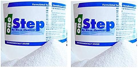 One Step No Rinse Cleaner - 1 Lb. (Тwo Рack)