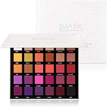 PROfessional Eyeshadow Pallete 35.8 g, GALAXY SHINE 30 COLORS EYESHADOW PALETTE matte, satin, shimmery multicolor