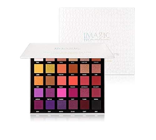COSLUXE IMAGIC PROfessional Eyeshadow Pallete 35.8 g, GALAXY SHINE 30 COLORS EYESHADOW PALETTE matte, satin, shimmery mult...