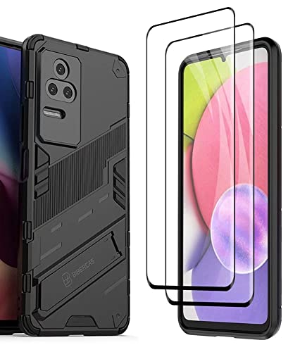 DAINA Cover per Xiaomi Poco F4 5G [ con 2 Vetro