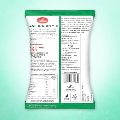 Image of Haldiram's Nagpur Pancharatan Mixture, 150g / 200g (Weight May Vary)