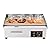 110v 3000w Commercial Electric Countertop Grill Flat Top Grill Hot Plate Grill, Adjustable Thermostat Control, Stainless Steel Restaurant Grill Stainless Steel Electric Countertop Frying Pan