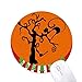 Produktbild Halloween mit Katzenbaum Halloween Halloween Orange Round Rubber Maus Pad Weihnachtsdekoration