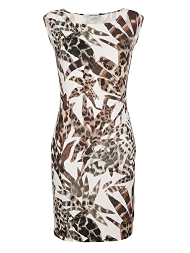 Alba Moda Etuikleid Erwachsene-Weiblich Gerade Braun 44