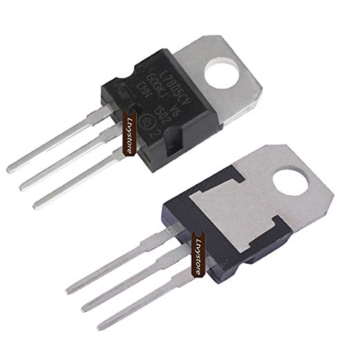 Voltage Regulator Transistor, Ltvystore Voltage Regulator Postive & Negative, Output 1.5A -5V ~57V Fixed/Adjustable Voltage Regulator - L7805 L7809 L7812,L7905 L7912 L7915 Lm317 #TOP2