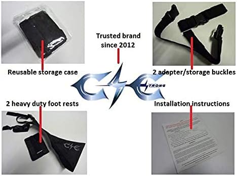 Miniatura 4 de Reposapiés de pasajeros ATV (2 piezas plegables) resistente al desgaste y marca local original desde 2012. Calidad que dura!