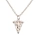 LUX ACCESSORIES Rose Gold Tone Pizza Pie Slice Best Friends BFF Necklace Set 8PC