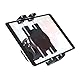 Tablet Halter Laufband, iPad Halterung Heimtrainer Fahrrad Handyhalterung, 360°Drehbar Tablet Halterung Spinning, iPad Halter Lenker für iPad Pro, iPad mini Air Samsung Galaxy Tab(4.5-9.6)