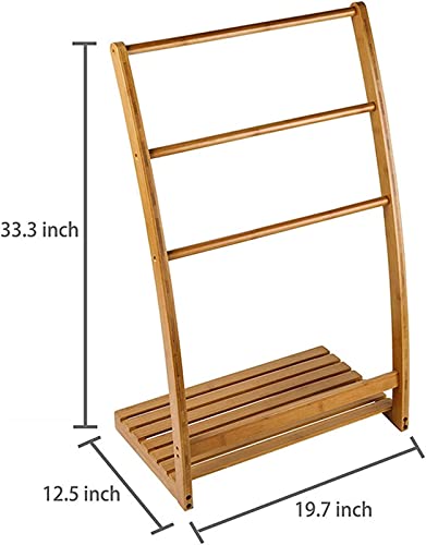 Household-Items-Bamboo-Towel-Rack-Holder-for-BathroomsFreestanding-Beach-Towel-Poolside-Rack-with-Bottom-Storage-ShelfQuilt-Rack-Stand-or-Blanket-Rack-for-Living-Room-or-Bedroom-1pcs Household Items Bamboo Towel Rack Holder for BathroomsFreestanding Beach Towel Poolside Rack with Bottom Storage ShelfQuilt Rack Stand or Blanket Rack for Living Room or Bedroom 1pcs
