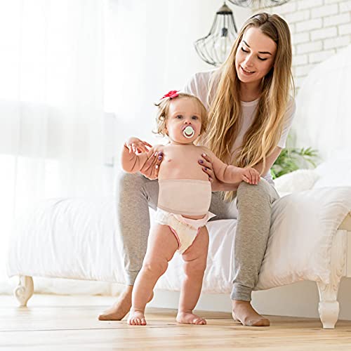 Hemoton 4 Stuks Baby Navelstreng Riem Baby Buik Bindmiddel Katoen Buik Navel Truss Ondersteuning Baby Benodigdheden Voor… - Afbeelding 4