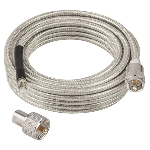 Cable coaxial RG8X de baja pérdida para radio jamón marina y GPS