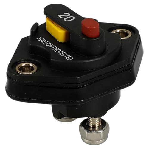 Abaodam Car Circuit Breaker Over Protector for Automobile Rv and Use Battery Protection Breaker with Stable Performance and Versatile Circuit Overload Safety