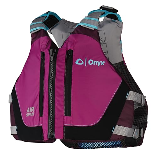 Onyx Air Span Breeze Life Jacket, Purple, XL/2XL