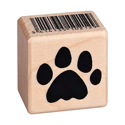 Artemio Artémio Stempel Pfotenabdruck Katze, 2.6 x 2.5 x 2.6 cm