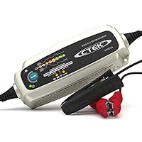 CTEK MXS 5.0 Test & Charge, Battery Charger 12V, Battery Tender Charger, Battery Maintainer, Truck and Car Charger, Battery and Alternator Tester with Reconditioning Mode and Snowflake Mode