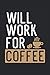 Produktbild Kaffee Notizbuch: Kaffee Notizbuch A5 Kariert - zum planen, organisieren und notieren