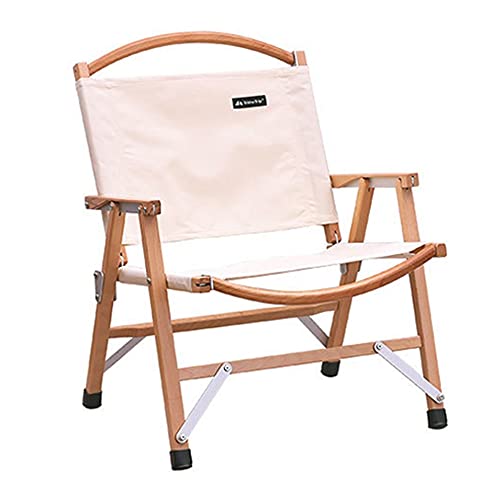 Folding Chairs كرسي قابل للطي في الهواء الطلق كرسي قابل للطي شواء التخييم كرسي قابل للطي المحمولة كرسي قابل للطي كرسي تخييم (Color : White, Size : 52 * 50 * 65cm)
