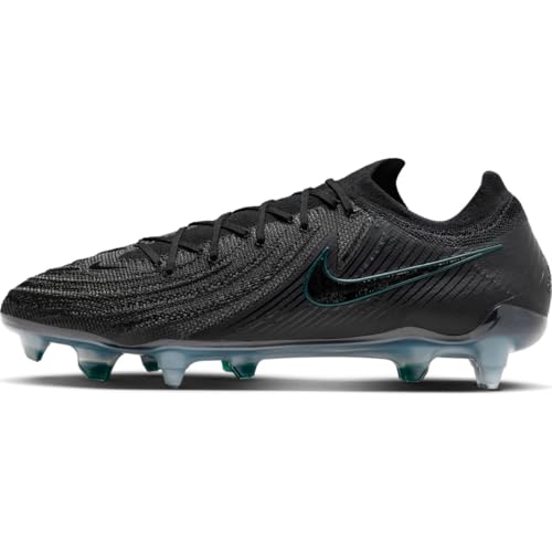 Nike Low-Top-Fußballschuh Nike Phantom Gx 2 Elite Sg Low-Top-Fußballschuh, Black/Black-Deep Jungle, FJ2586-002, 40.5 EU (7.5 US)