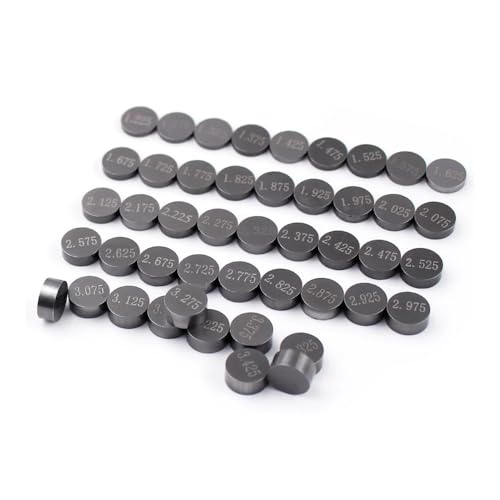 Pastilles de réglage soupape 7.48mm ajustement précis du moteur de Ninja ZX 10R et Z750S