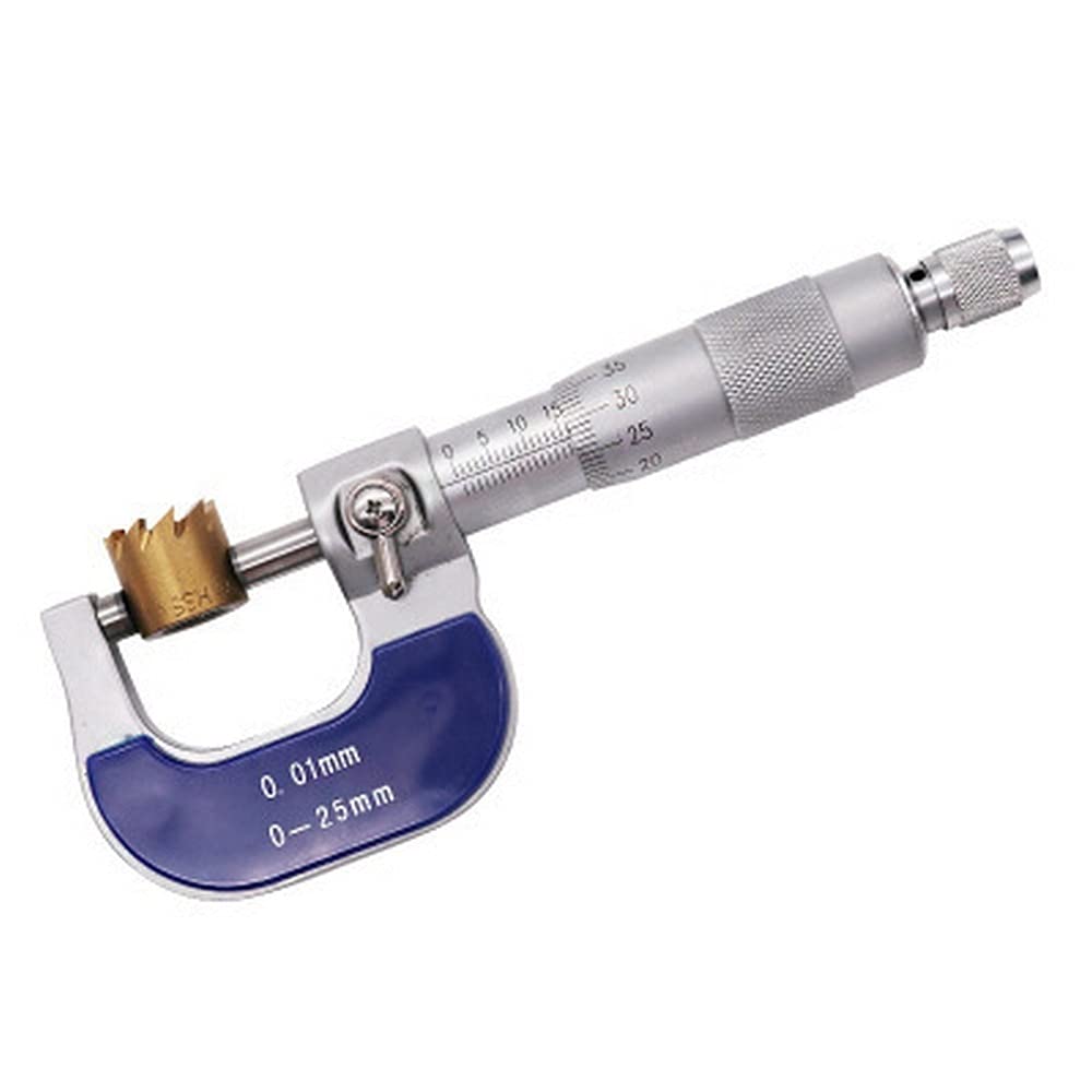 GZDodek Micrometer 0-25mm Metric Carbide Gauge Diameter Industrial Wall Thickness Measure Gauge High Precision Metal Measuring tool